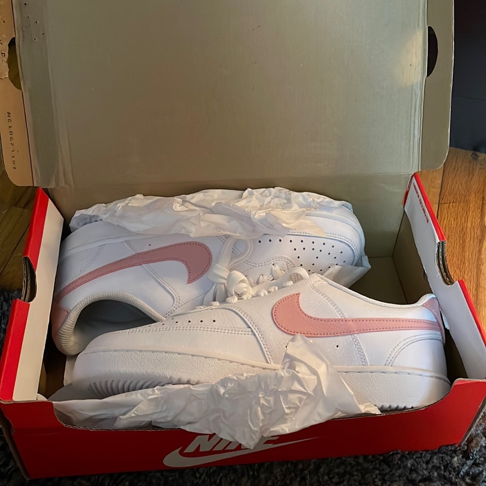 Womens Nike Court Vision Low Pink